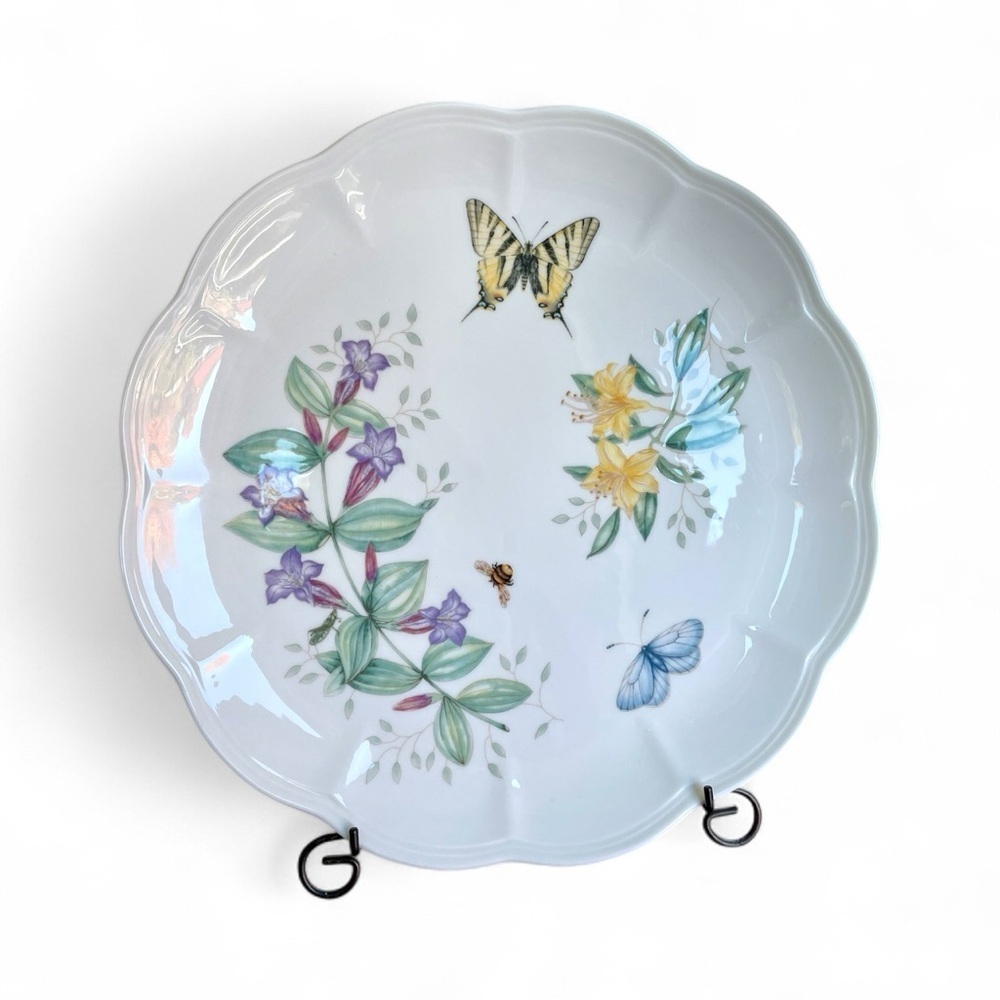 Lenox Butterfly Meadow, dinner plate, Swallowtail, never used, no flaws